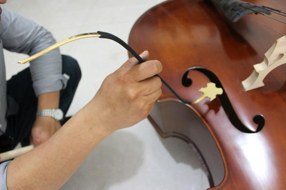 Upright Bass Tool Sound Post S Setter Rubber Grip and Protector S Style Copper Brass Set up Bass Soundpost