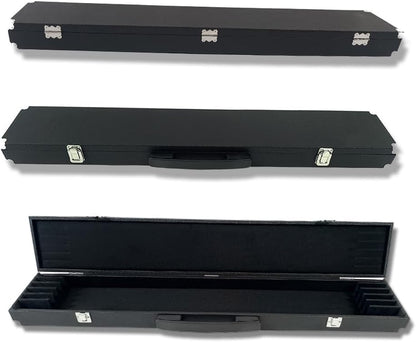 6Pcs Viola/Violin Bow Case Cello Bow Case Leather+Wooden Interior Frame Waterproof and Study