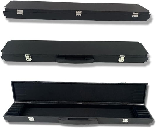 6Pcs Viola/Violin Bow Case Cello Bow Case Leather+Wooden Interior Frame Waterproof and Study