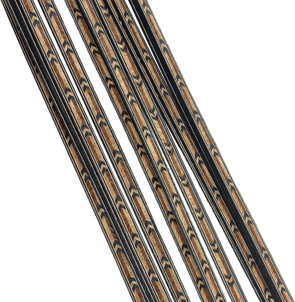 25 PCS Guitar Binding Purfling Strip Marquetry Inlay for Build Guitar,Solid Wood Material-For Luthier(640 * 5 * 1Mm)
