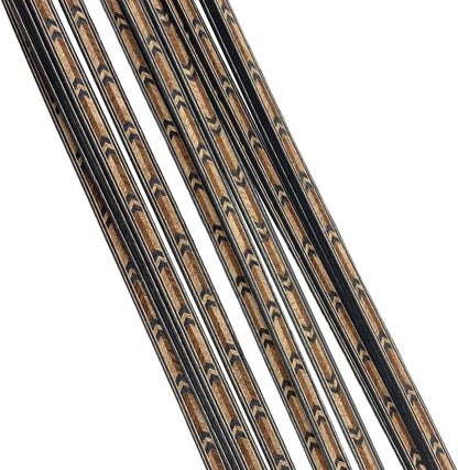25 PCS Guitar Binding Purfling Strip Marquetry Inlay for Build Guitar,Solid Wood Material-For Luthier(640 * 5 * 1Mm)