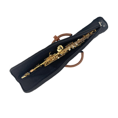 Yinfente Soprano Sax and Clarinet Bag Case Lightweight Soft Padded with Strap
