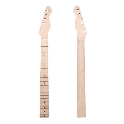 Yinfente 21 fret TL style guitar neck 22.5 inch maple fretboard dot inlay bolt on