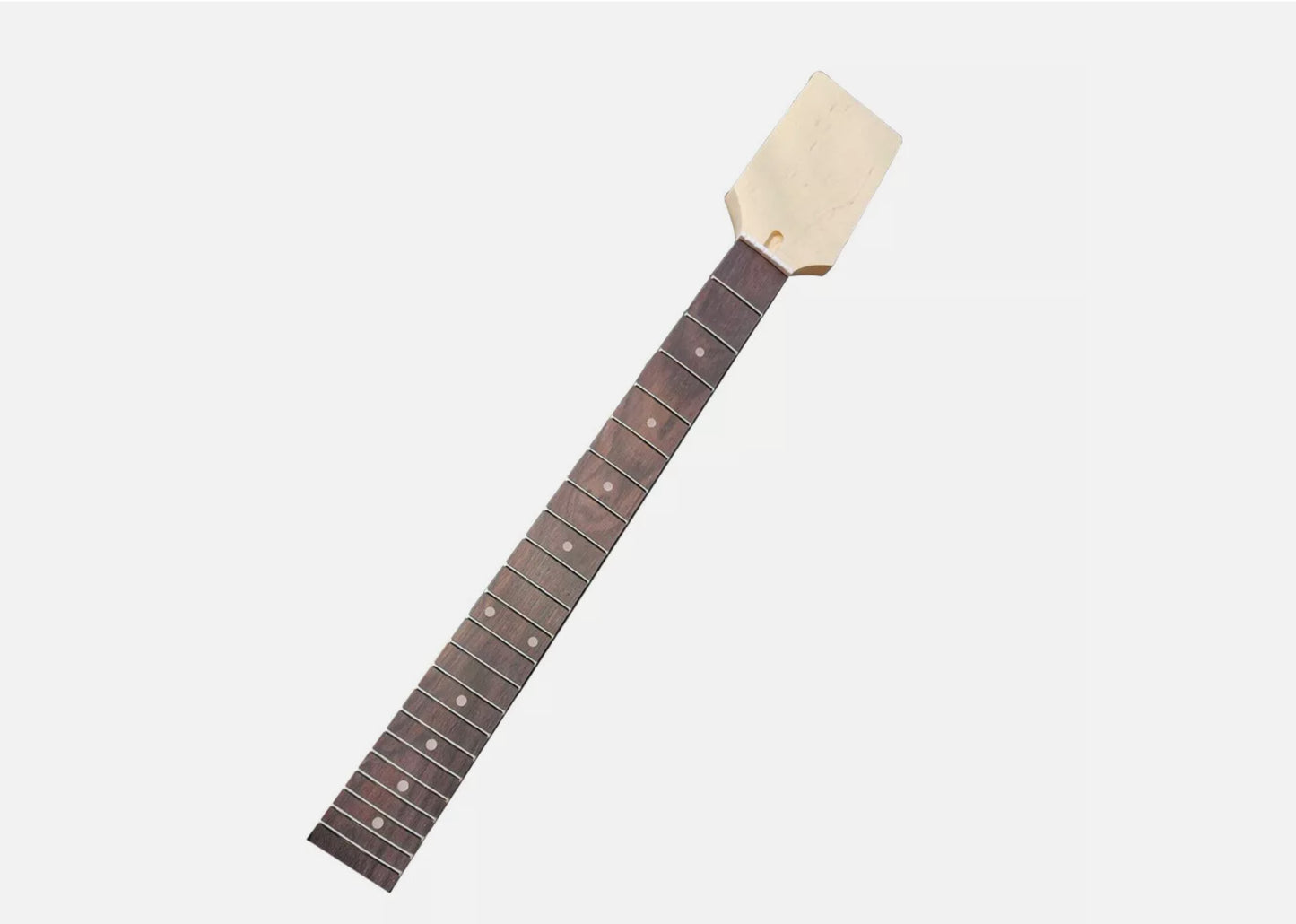 Yinfente Customize 22.5 Inch electric Paddle headstock Guitar Neck 22 Fret Short Scale Guitar Neck
