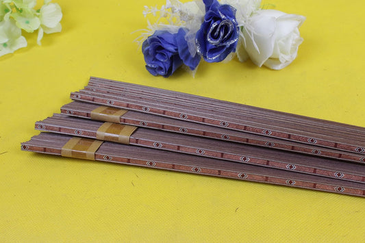 25 Pcs Guitar Strip Inlay Luthier Part Wood Guitar Binding Marquetry Inlay 640X6X1.0Mm
