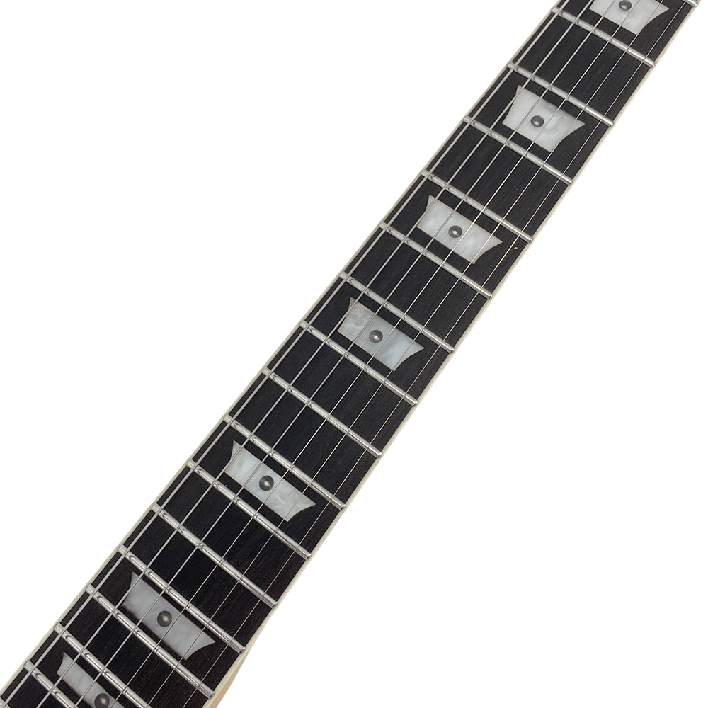 Yinfente LED Light Electric Guitar Transparent Acrylic Body Crystal Guitar Maple Neck Sweet Tone