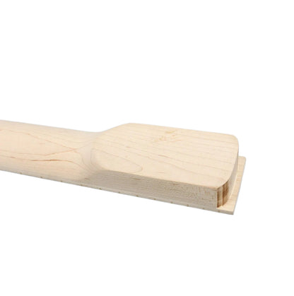 Yinfente 24inch Guitar neck 22fret Maple Fretboard Pearl Dot Inlay Unfinished Guitar Project