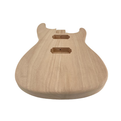 Yinfente Fit Diy Electric Guitar Body Mahogany Guitar Body Replacement HH pickups