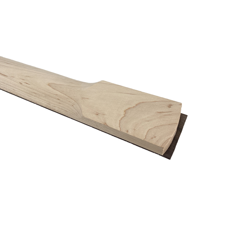 Yinfente Guitar Neck 22 Fret 25.5 Inch Maple Rosewood Fretboard Reversed Headstock dots Inlay Bolt on Heel