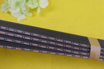 25Pcs Strip Inlay Guitar Binding Figured Purfling Guitar Body Binding Wood Inlay 640X5X1Mm