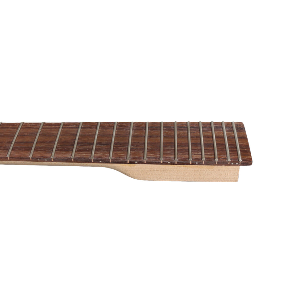 Yinfente 7string Guitar Neck 24Fret 27inch maple Paddle Head Rosewood Fretboard Long Scale Blank Paddle baritone guitar neck