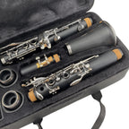 Yinfente 600D Water-resistant Foam Cotton Padded Clarinet Case Clarinet Bag