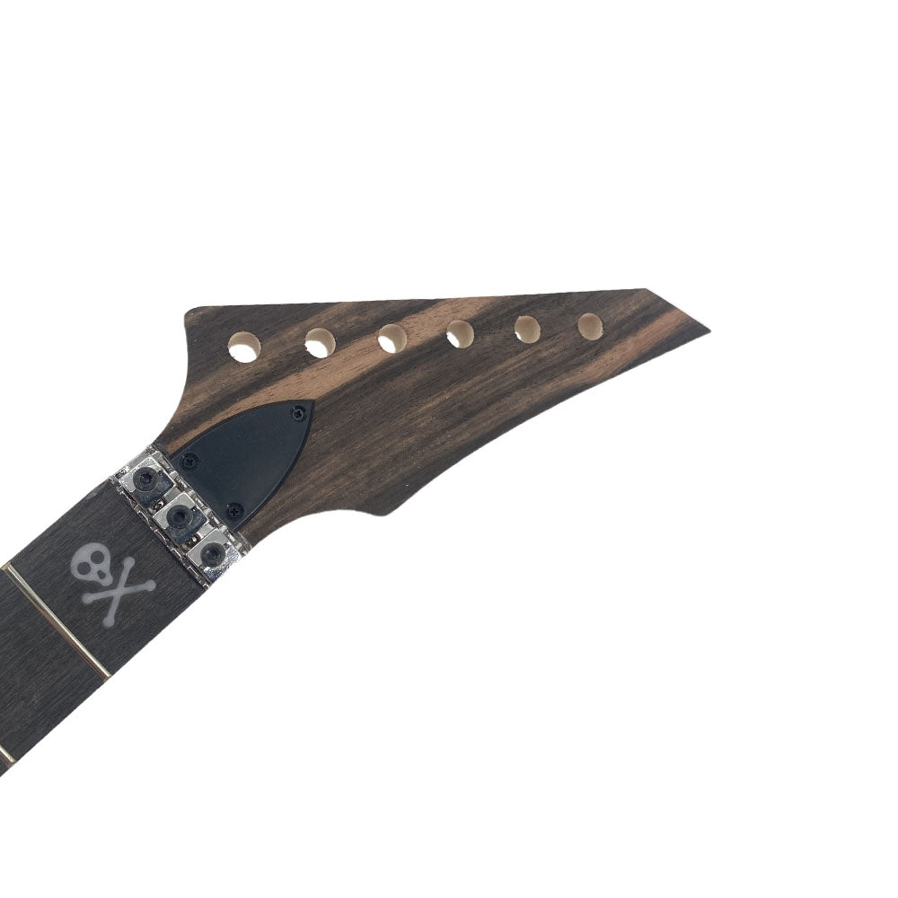 Yinfente New Guitar neck 24Fret 25.5inch Maple Rosewood Fretboard bot on Reversed headstock