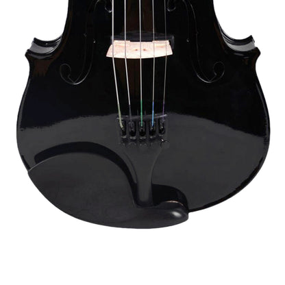 Yinfente 16.5inch Viola Maple Spruce wood Ebony Fittings 5string viola With Viola Case and Bow