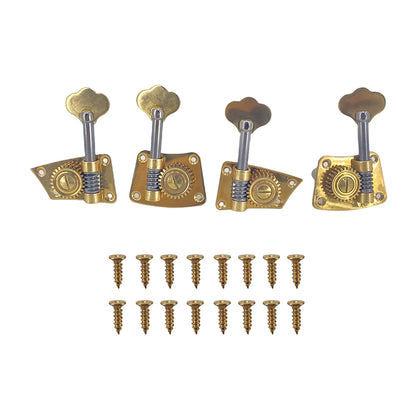 Yinfente Full Size Cello Parts Metal Body Machine Head String Winder DIY Pegs Easy to Adjust