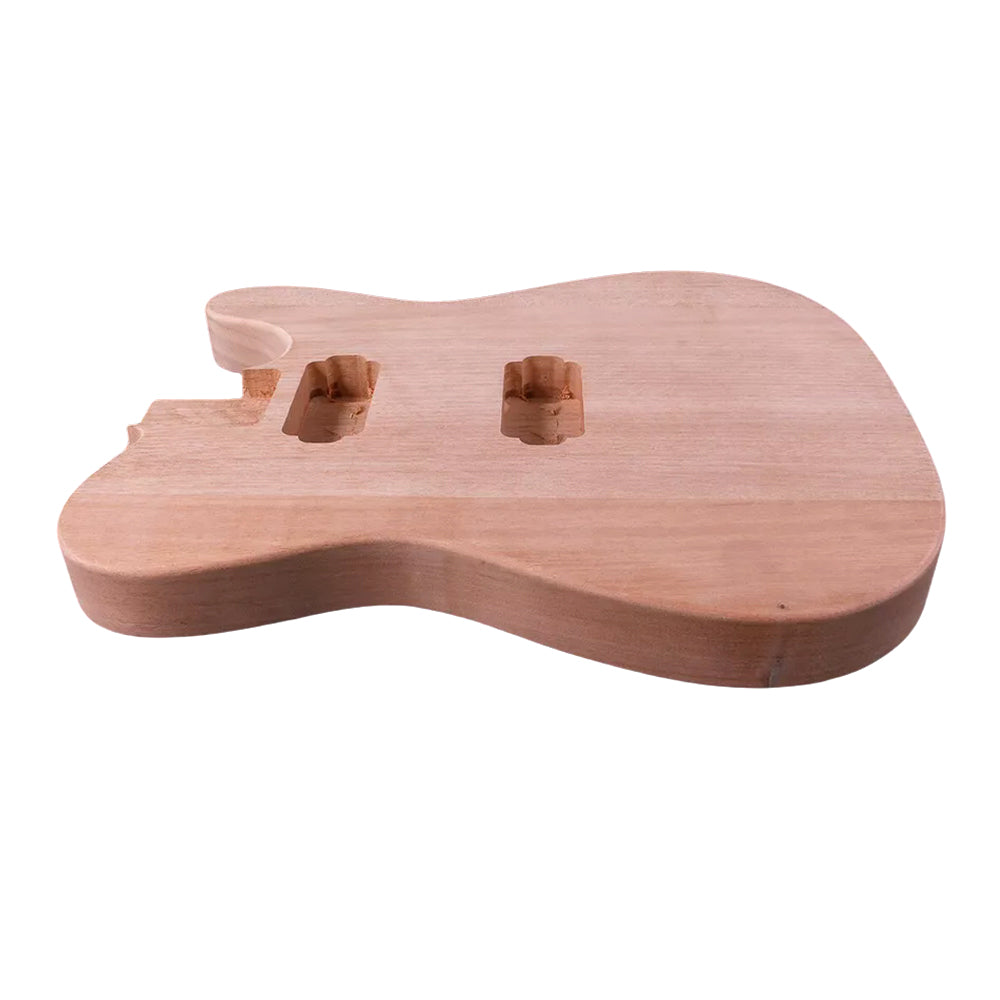 Yinfente Mahogany Wood Guitar Body HH pickups Guitar replacement TELE style Body