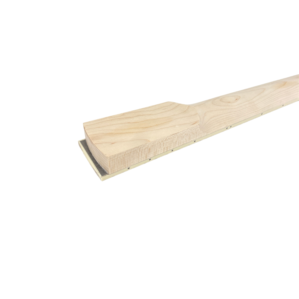 Yinfente New guitar neck 22fret 24.75inch Paddle Head Block Inlay Maple Rosewood Fretboard