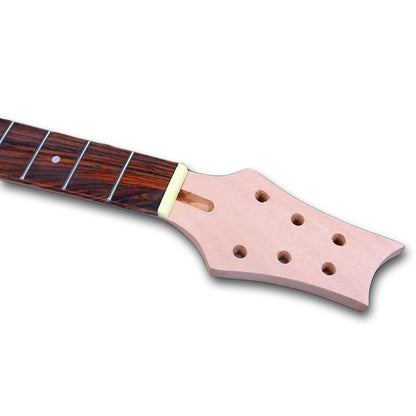 1Set Guitar Kit Guitar Neck 22Fret Quilted Maple Cap Guitar Body Mahogany Maple Guitar Fretboard DIY Guitar