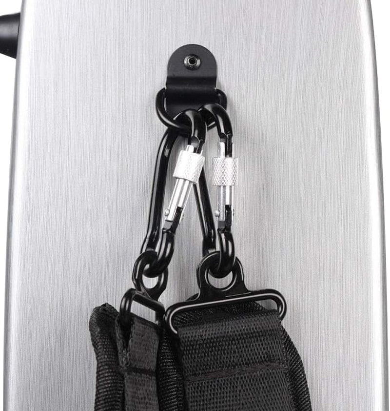 2Pcs Replacement Shoulder Strap Padded Universal Adjustable Bag Strap with Hooks for Laptop Violin Case Viola Case Cello Case Straps