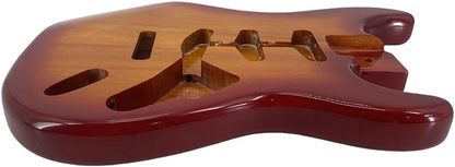 Electric Guitar Body Replacement SSS Style Yellow Painting Mahogany Wood for Guitar