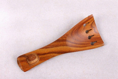 4/4 Violin Kit Full Size Violin Accessories Rosewood Violin Peg Tailpiece Chin Rest End Pin (4/4)