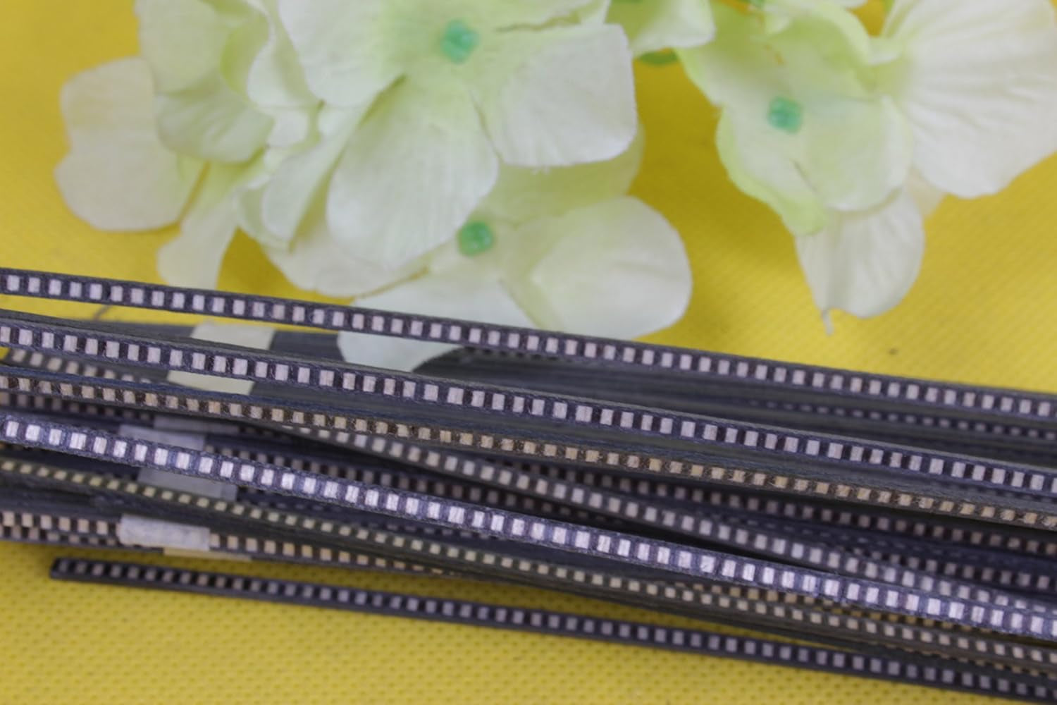 20X Guitar Strip Inlay Guitar Binding Figured Purfling Guitar Parts Body Binding Wood Inlay 640X2.5X1Mm #66