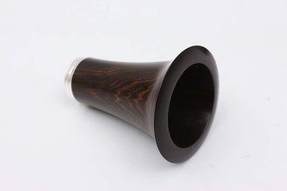 Professional Clarinet Eb Ebony Wood E Key Silver Plate with Case + Reeds + Pads