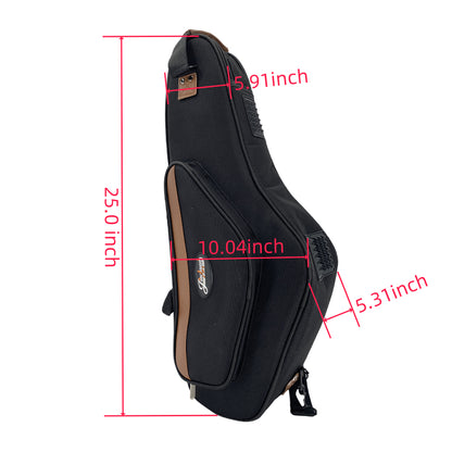 Yinfente Tenor Saxophone Gig Bag– Padded Tenor Sax Soft Bag with Adjustable Shoulder Strap, Lightweight & Water-Resistant