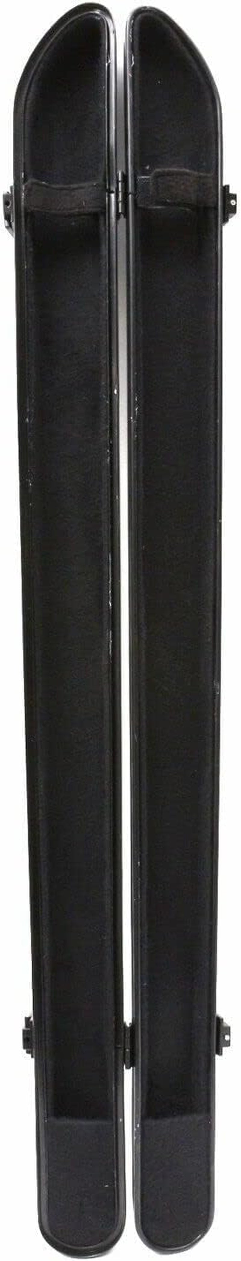 Carbon Fiber Violin Viola Cello Bow Case Hard Carrying Case Lightweight Violin Bow Box Hold 2Pcs Bow Nice Protection (Black)