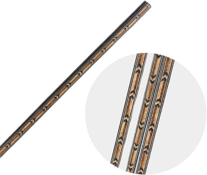 25 PCS Guitar Binding Purfling Strip Marquetry Inlay for Build Guitar,Solid Wood Material-For Luthier(640 * 5 * 1Mm)