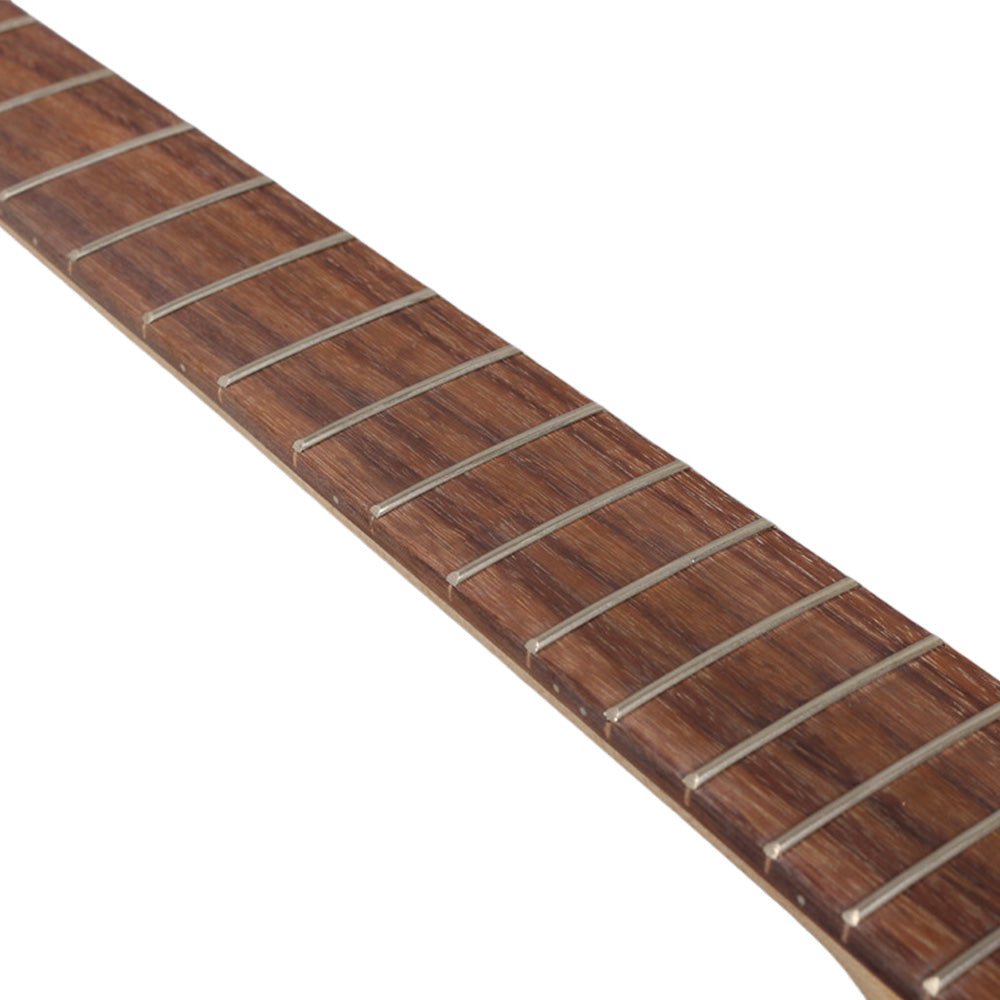 Yinfente 7string Guitar Neck 24Fret 27inch maple Paddle Head Rosewood Fretboard Long Scale Blank Paddle baritone guitar neck