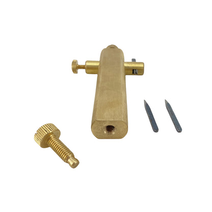 Yinfente 1 Set Brass Purfling Tools Inlay.Inlaid Groove Carver Knife Luthier Tools for Making Violin Viola