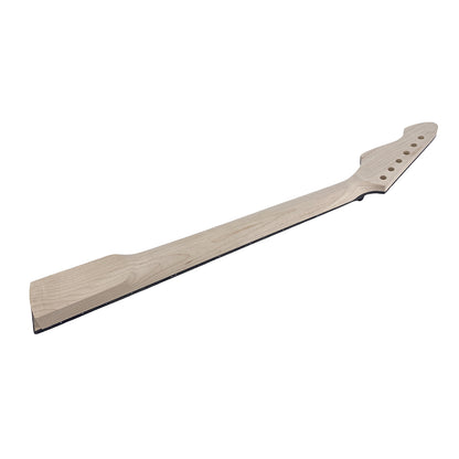 Yinfenter Electric Guitar Neck 22 Fret 25.5 Inch Scale Tree Vine Inlay Maple Wood Firebird Head Binding Bolt on DIY Guitar