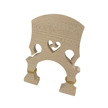 Yinfente 3/4 Upright Bass Bridge Maple Adjustable Bass Bridges Double Bass Parts Durable