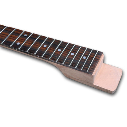 1Set Guitar Kit Guitar Neck 22Fret Quilted Maple Cap Guitar Body Mahogany Maple Guitar Fretboard DIY Guitar