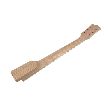 Yinfente unfinished guitar neck replacement 22 fret 24.75 inch SG heel Mahogany Rosewood guitar Fretboard Block Inlay