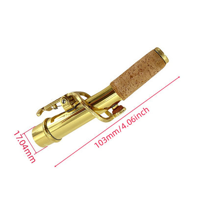 Yinfente Straight Soprano Saxophone Bb B Flat Sax with Case, Mouthpiece,Reeds & Accessories Brass Woodwind Instrument for Beginners,Adults & Advanced Players