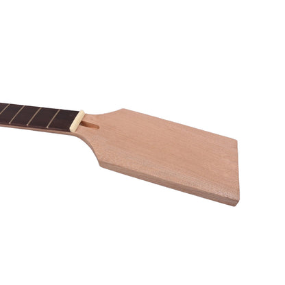 Yinfente Guitar Neck 24 Fret 25.5inch Mahogany Rosewood Fretboard Bolt on DIY Guitar Arm