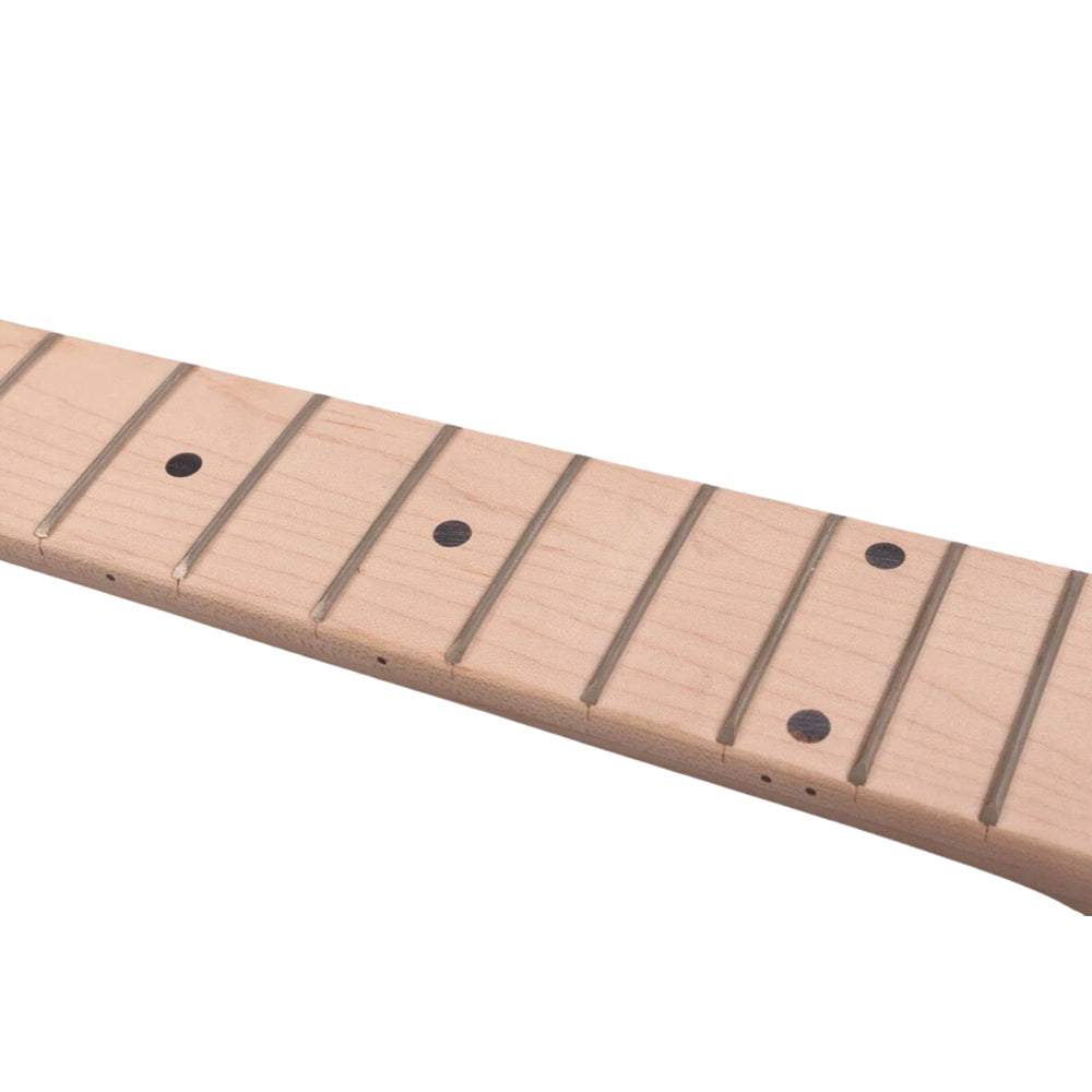 Electric Guitar Maple Neck 21 Fret 25.5 Inch maple fretboard for Building Guitar
