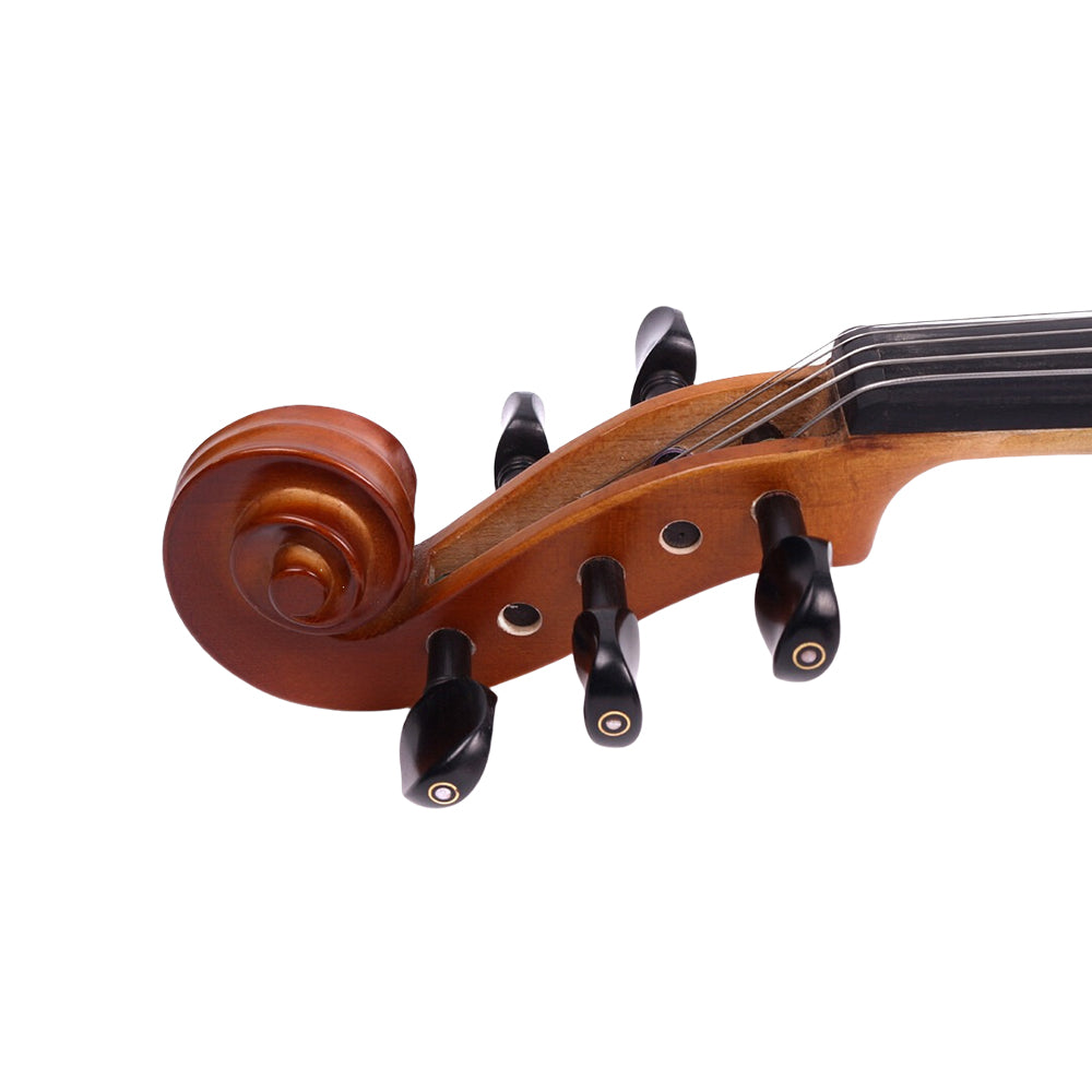 Yinfente 5 String Acoustic Viola 16 inch Student Beginner Professional Handcrafted Complete Viola Instrument With Case Brazil Bow