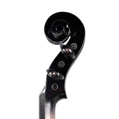 Yinfente 16.5inch Viola Maple Spruce wood Ebony Fittings 5string viola With Viola Case and Bow