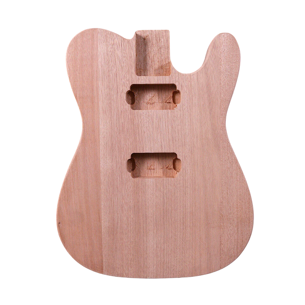 Yinfente Mahogany Wood Guitar Body HH pickups Guitar replacement TELE style Body