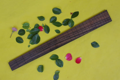 22 Fret Electric Guitar Fingerboard Rosewood Fretboard for Guitar Replacement Parts 25.5 Inch without Inlay DIY (Gtzb-021)