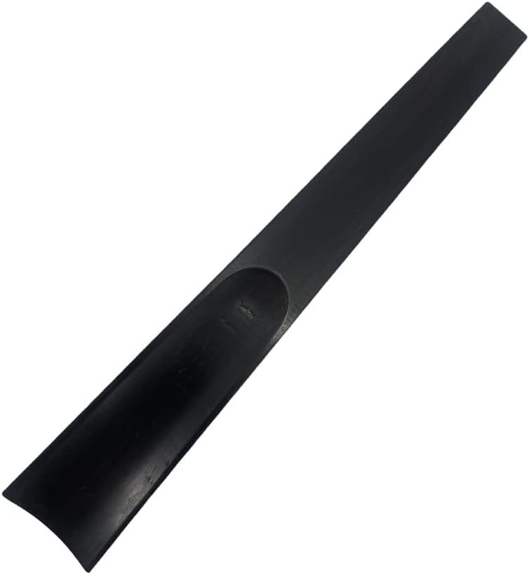 Yinfente Violin Fingerboard 4/4 Full Size Indonesia Ebony Violin Fretboard With Beautiful Pearl Bird Inlay Violin Parts