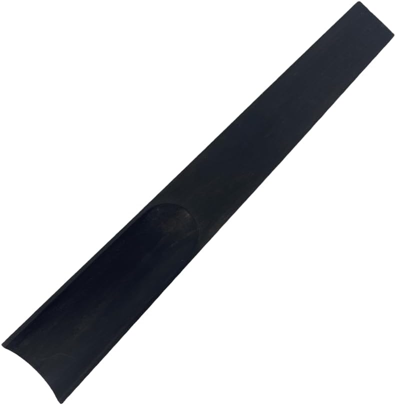 Yinfente Violin Fingerboard 4/4 Full Size Indonesia Ebony Violin Fretboard With Beautiful Pearl Flower Inlay Violin Parts