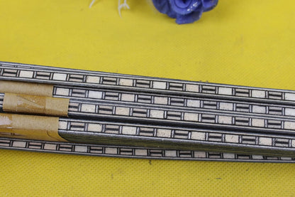 20X Guitar Strip Inlay Guitar Luthier Figured Purfling Guitar Parts Body Binding Wood Inlay 640X6X1.0Mm #63