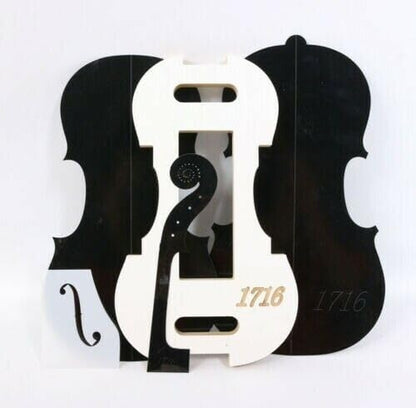 Violin Neck/F Hole Template and Mold, 4/4 Size, Stradivari 1715 Model Replica (Vt-278)