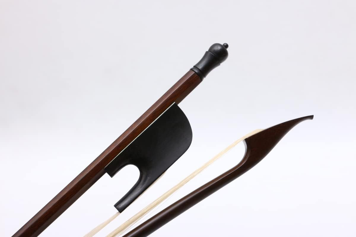 4/4 Cello Bow Brazilwood Cello Bows Baroque Style Natural Bow Hair Ebony Frog Straight