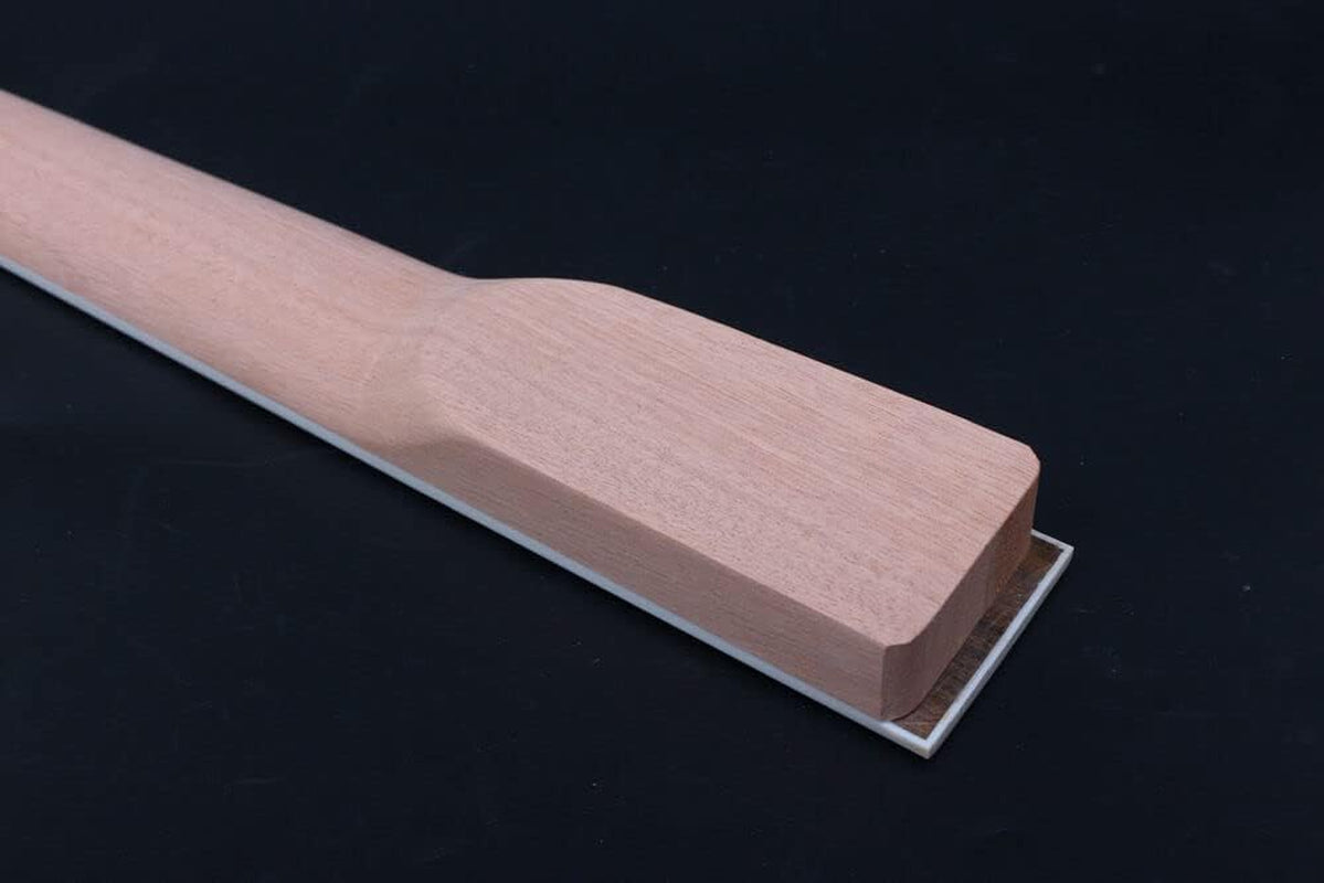 Electric Guitar Neck 22 Fret 25.5Inch Mahogany Rosewood Fretboard Parallel Inlay Paddle Head