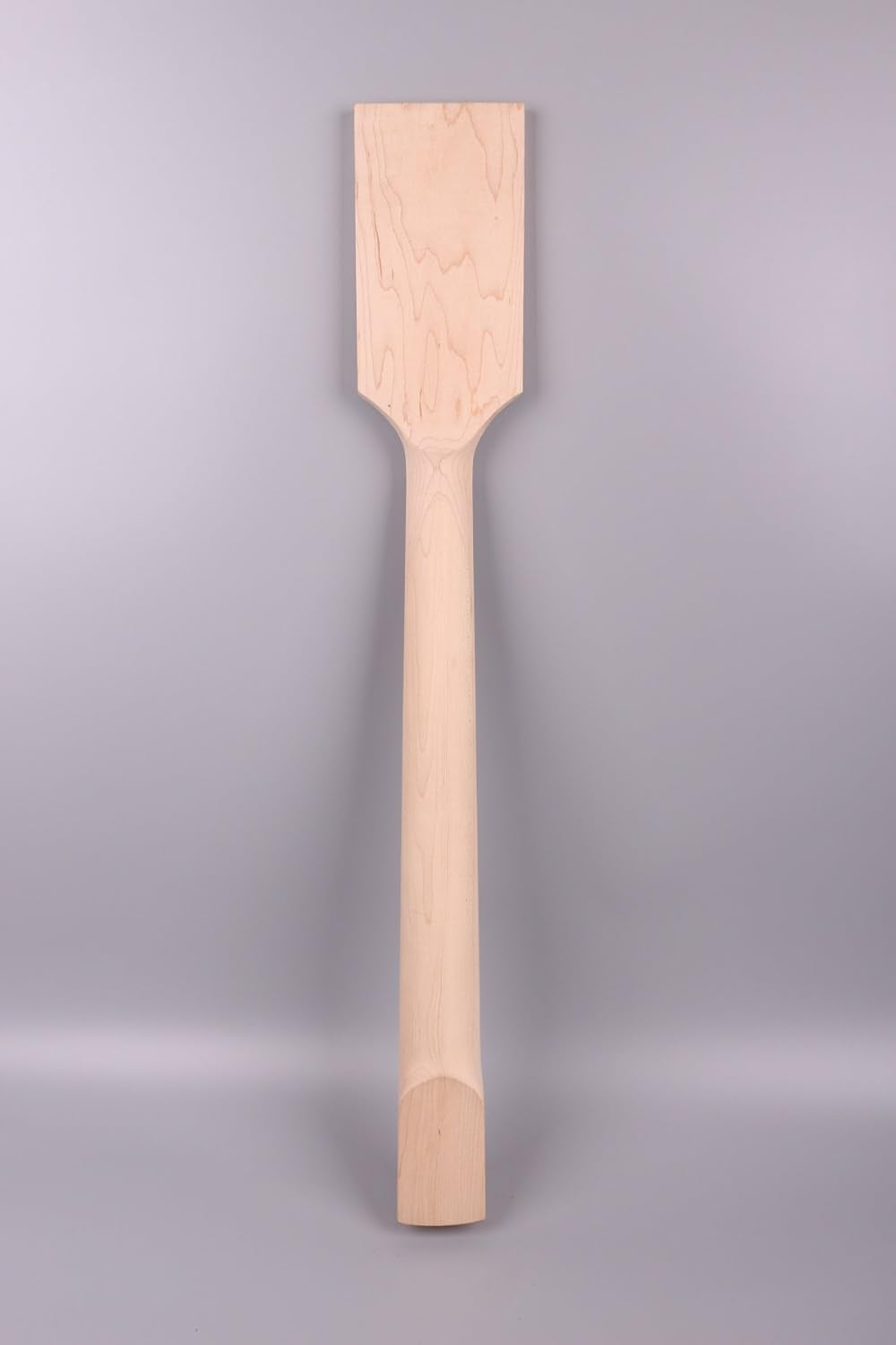 Electric Guitar Neck Solid Wood 24 Fret 25.5 Inch Block Inlay Paddle Headstock